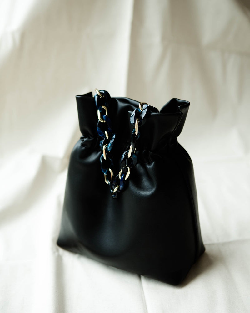 Black Chain Pouch Mini Bag